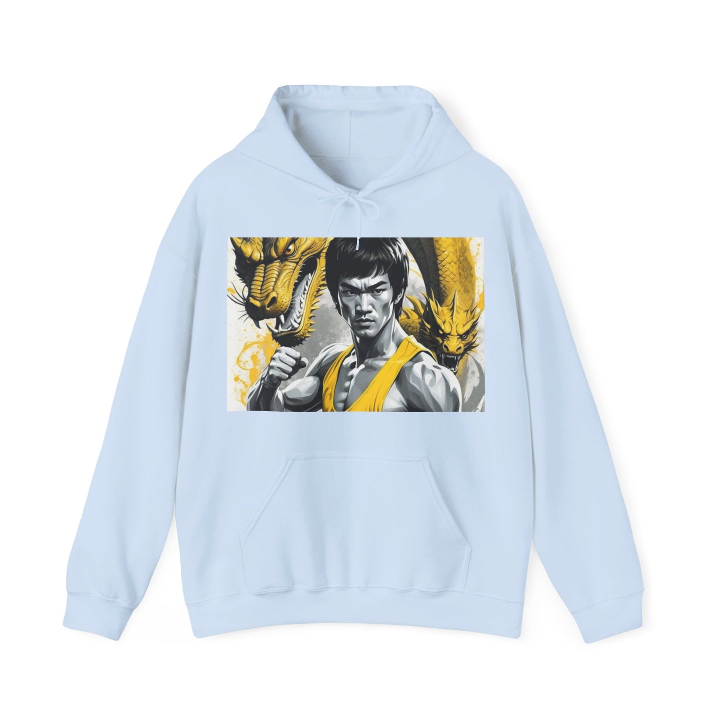 Unisex Heavy Blend™ Hooded Sweatshirt bruce lee dragon