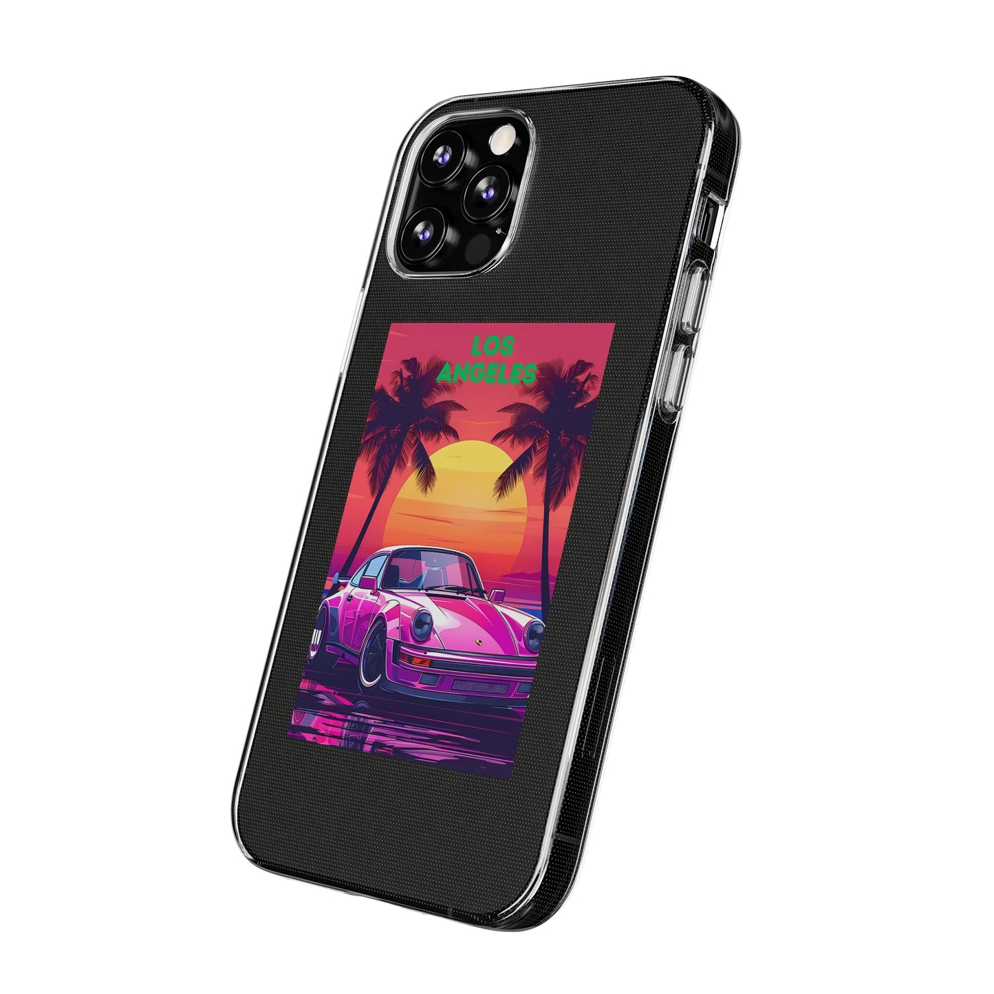 Soft Phone Cases los angeles car night