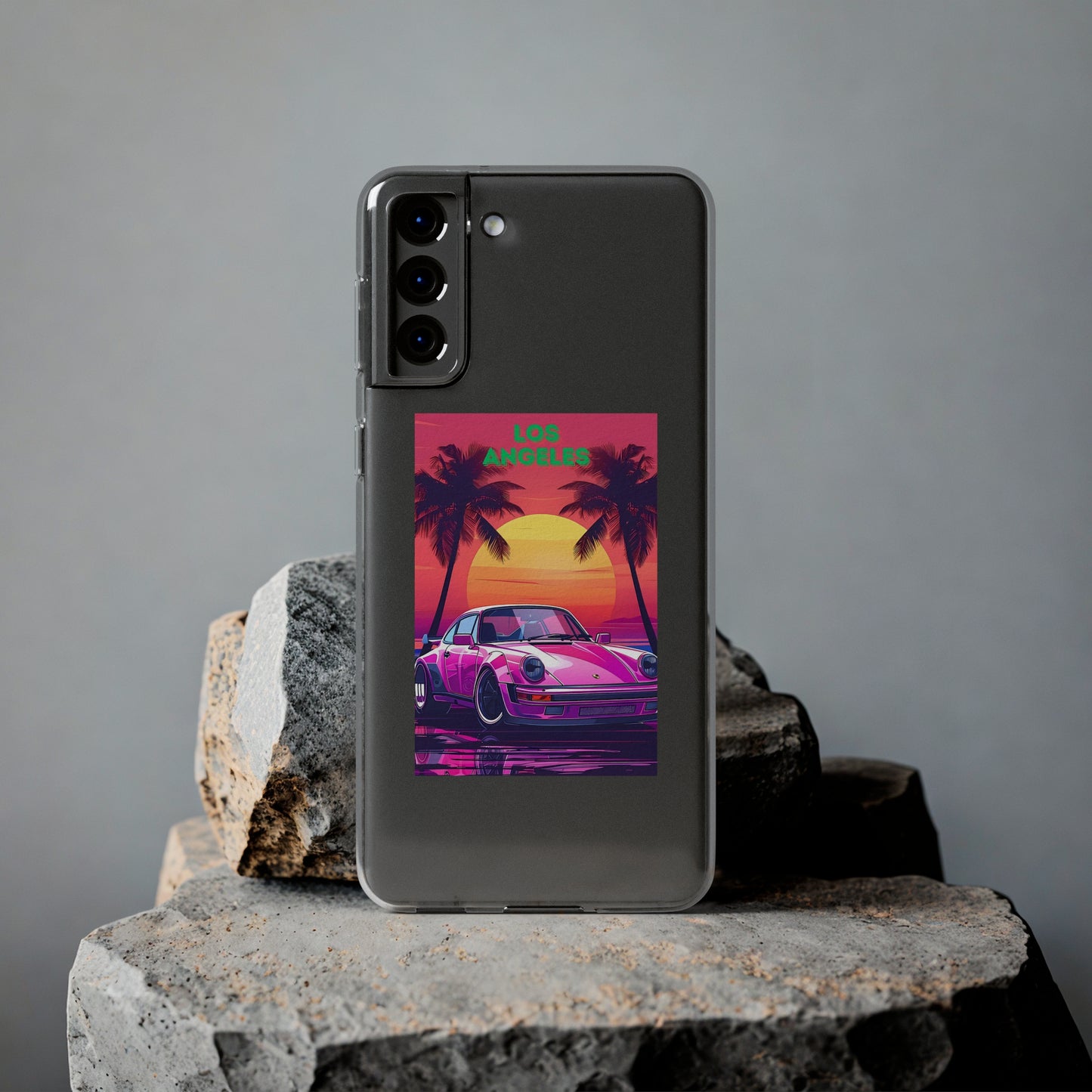 Soft Phone Cases los angeles car night