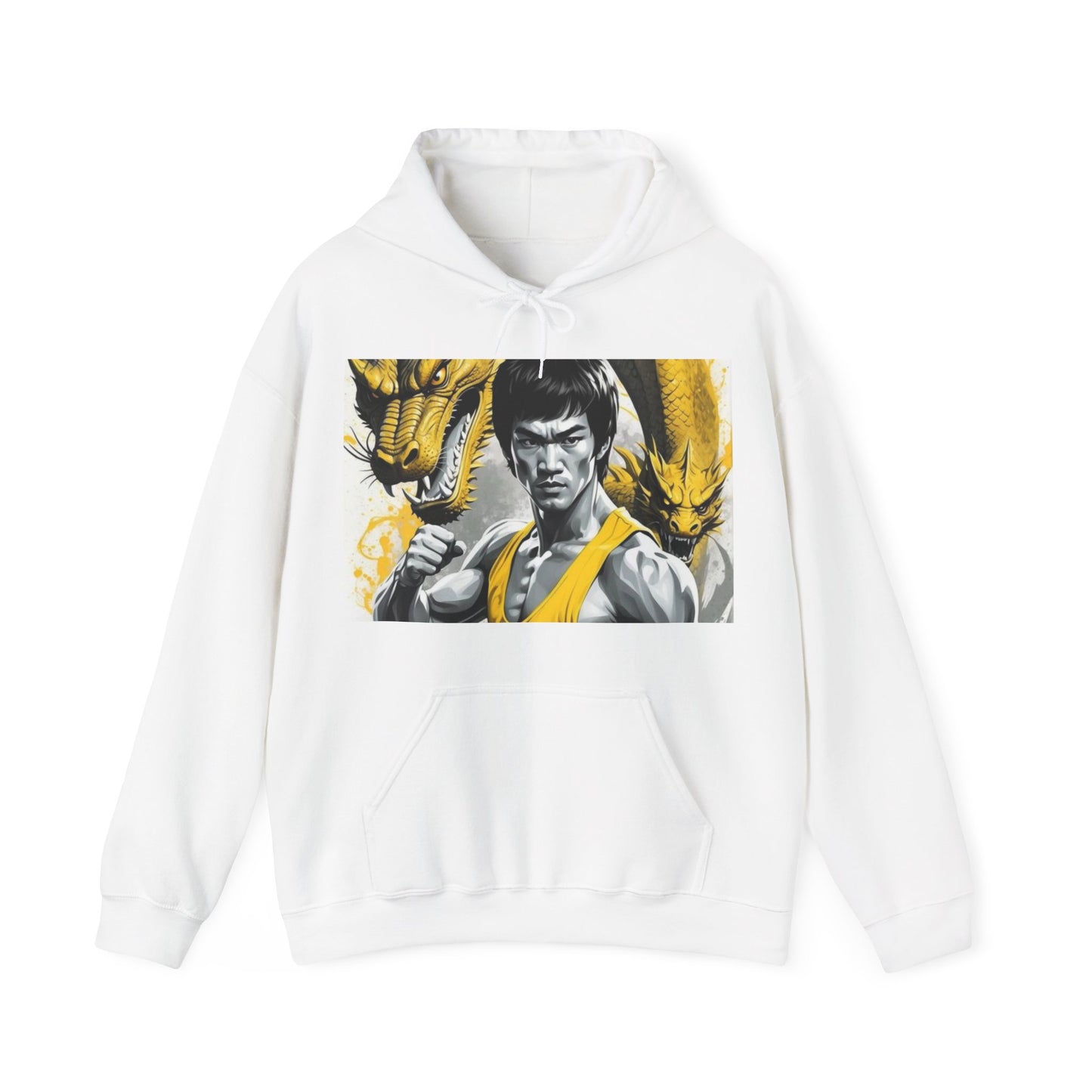 Unisex Heavy Blend™ Hooded Sweatshirt bruce lee dragon