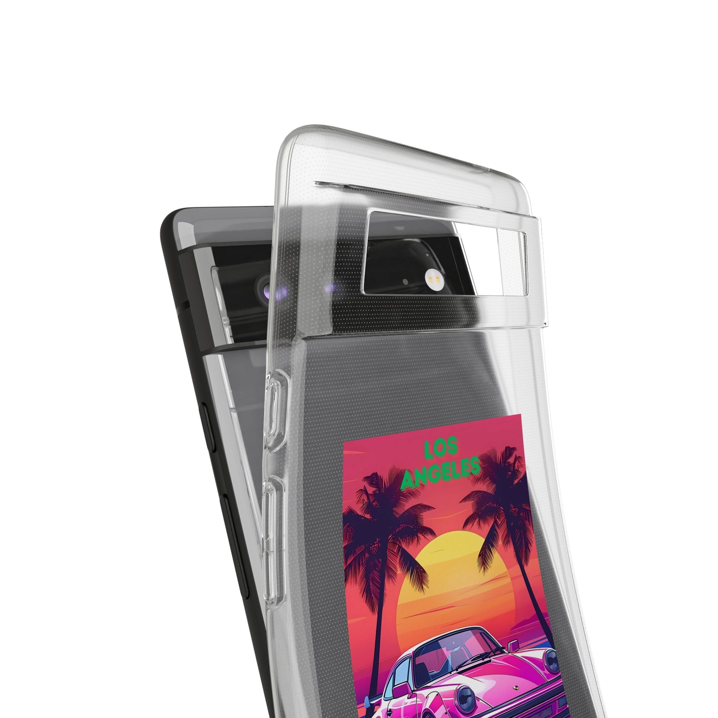 Soft Phone Cases los angeles car night