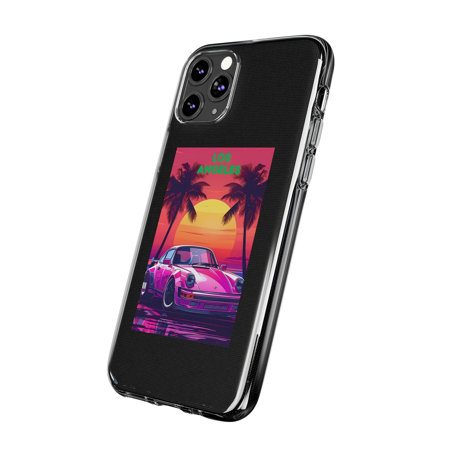 Soft Phone Cases los angeles car night