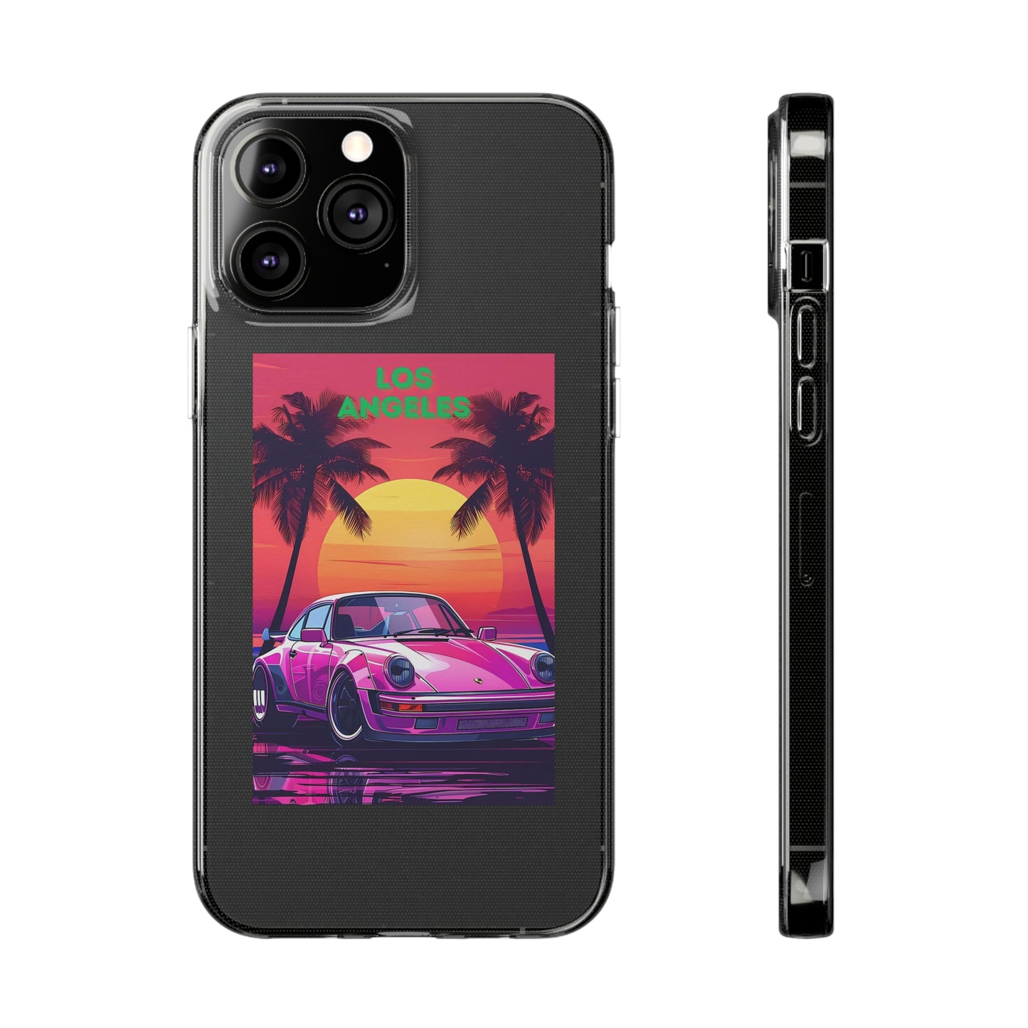 Soft Phone Cases los angeles car night