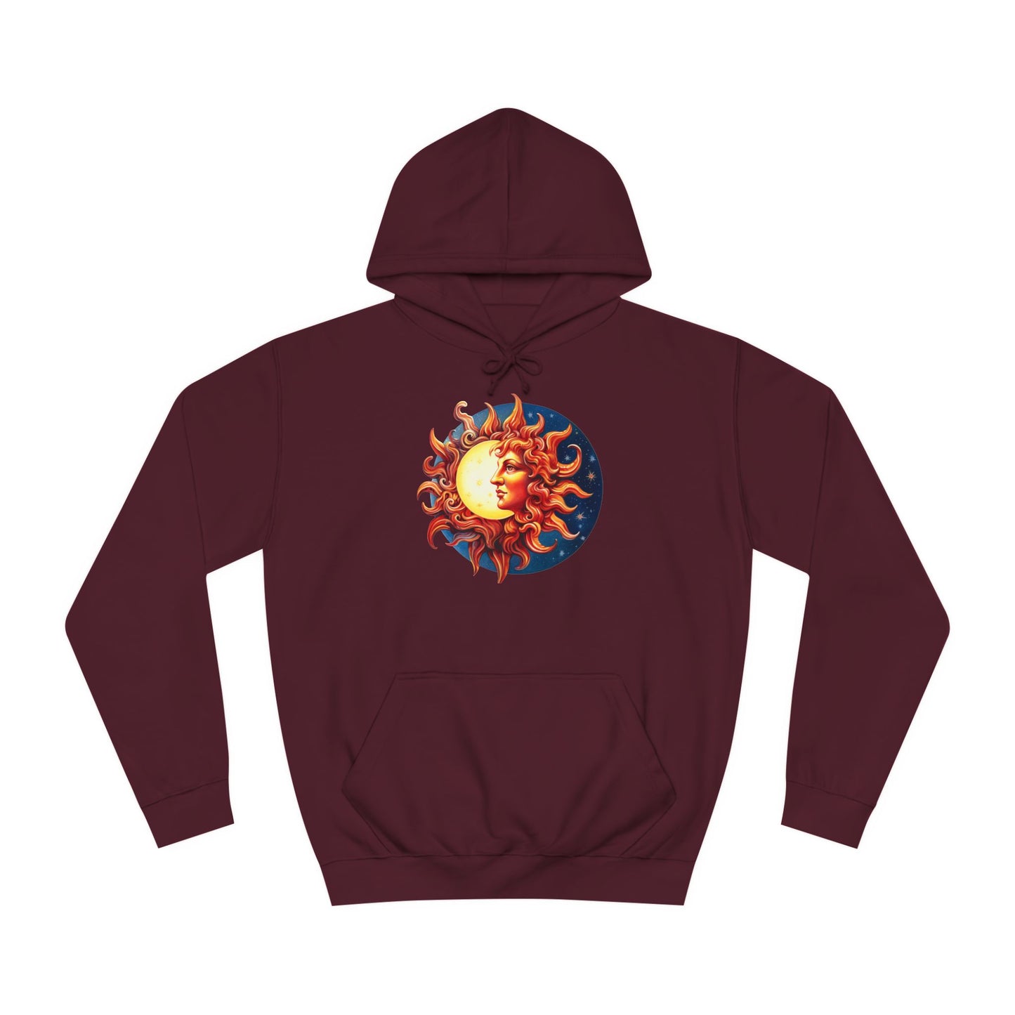 Unisex College Hoodie sun color