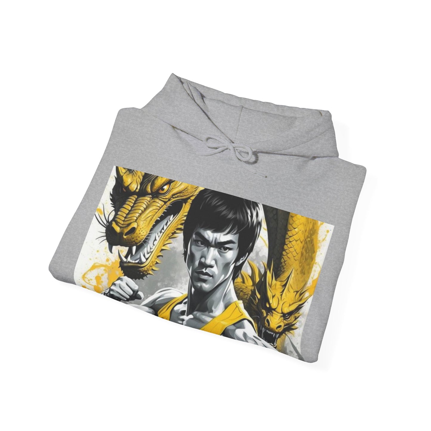 Unisex Heavy Blend™ Hooded Sweatshirt bruce lee dragon