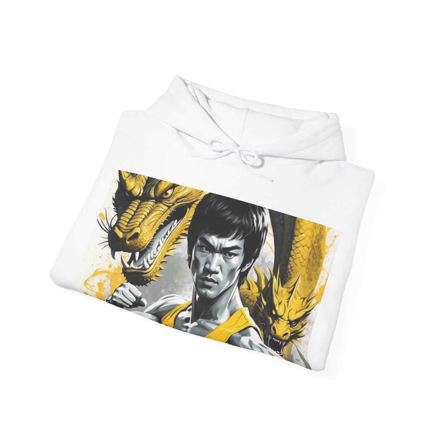 Unisex Heavy Blend™ Hooded Sweatshirt bruce lee dragon