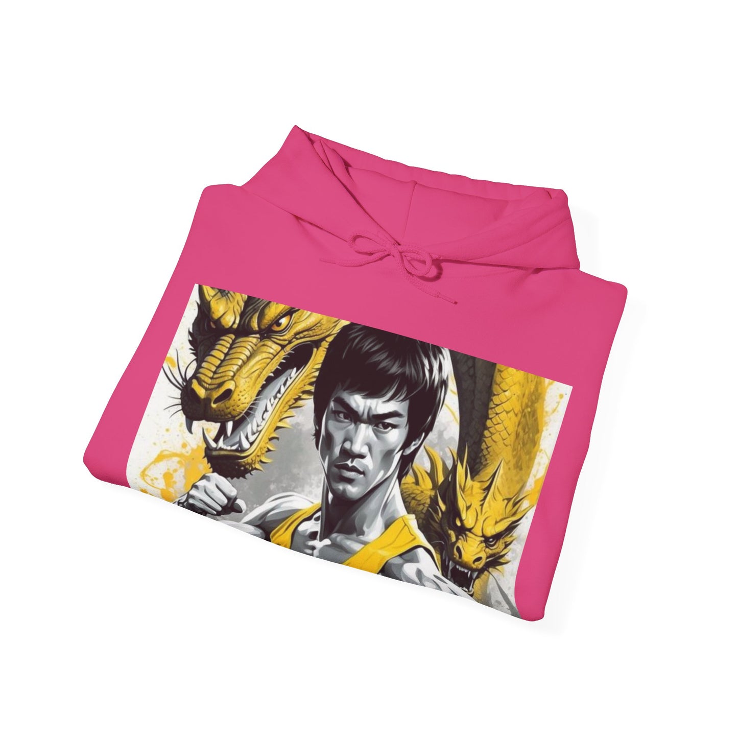 Unisex Heavy Blend™ Hooded Sweatshirt bruce lee dragon