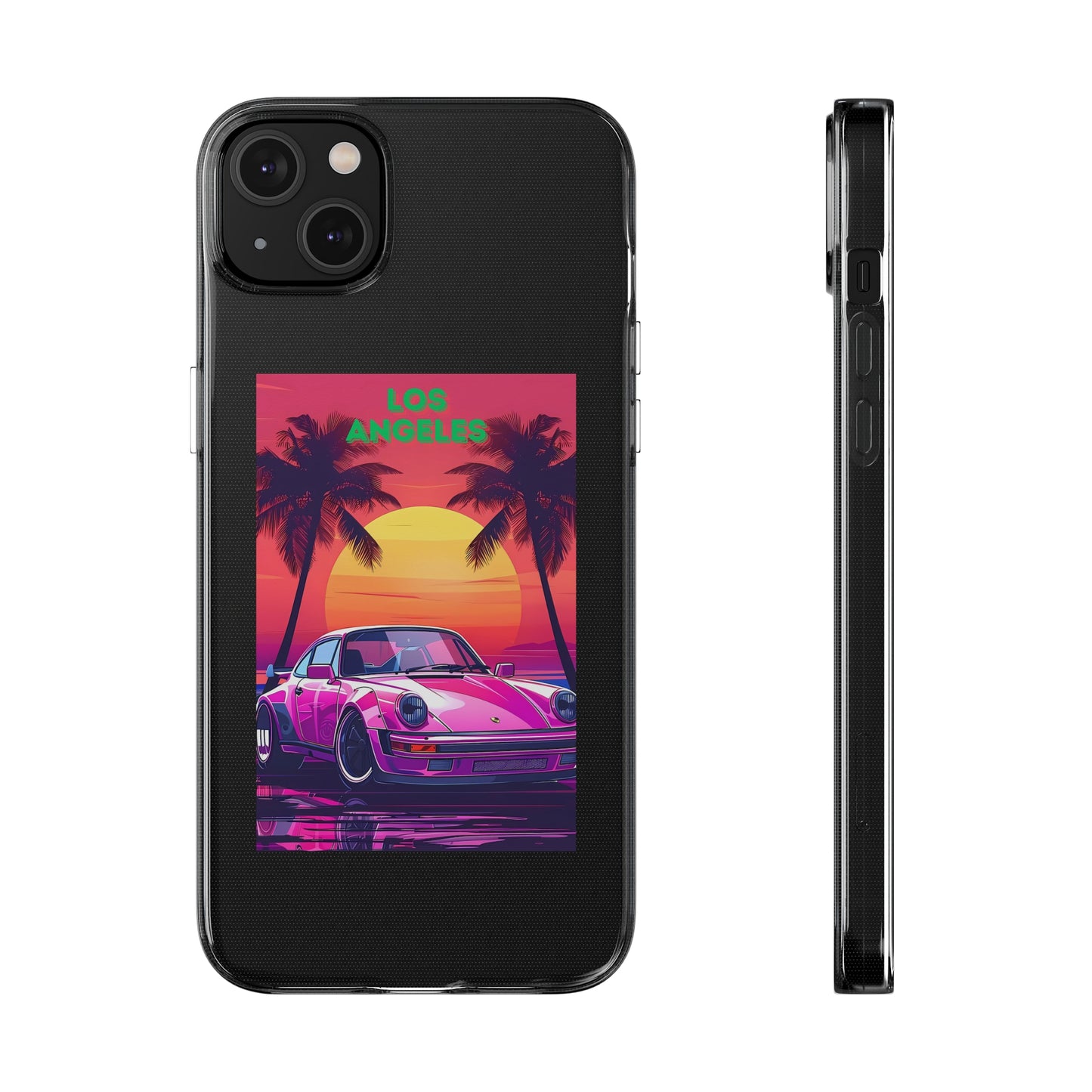 Soft Phone Cases los angeles car night