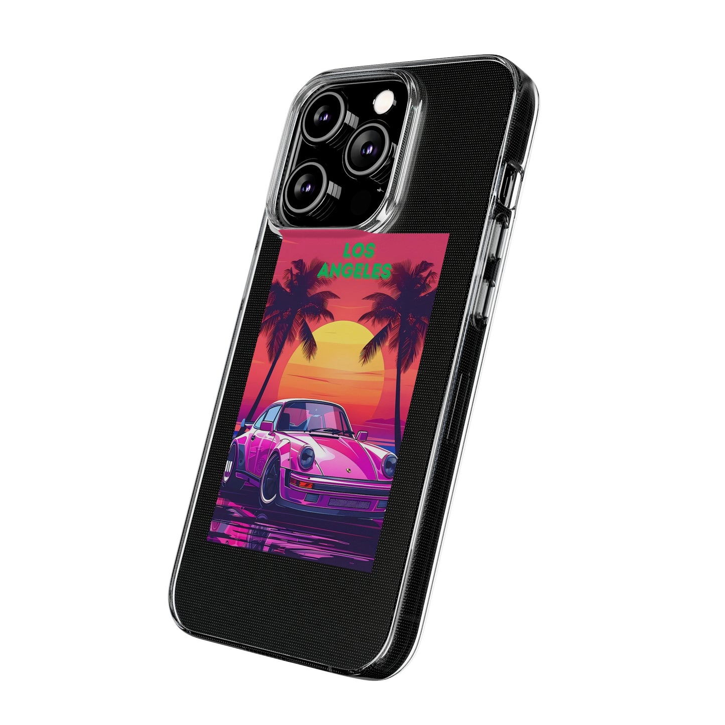 Soft Phone Cases los angeles car night