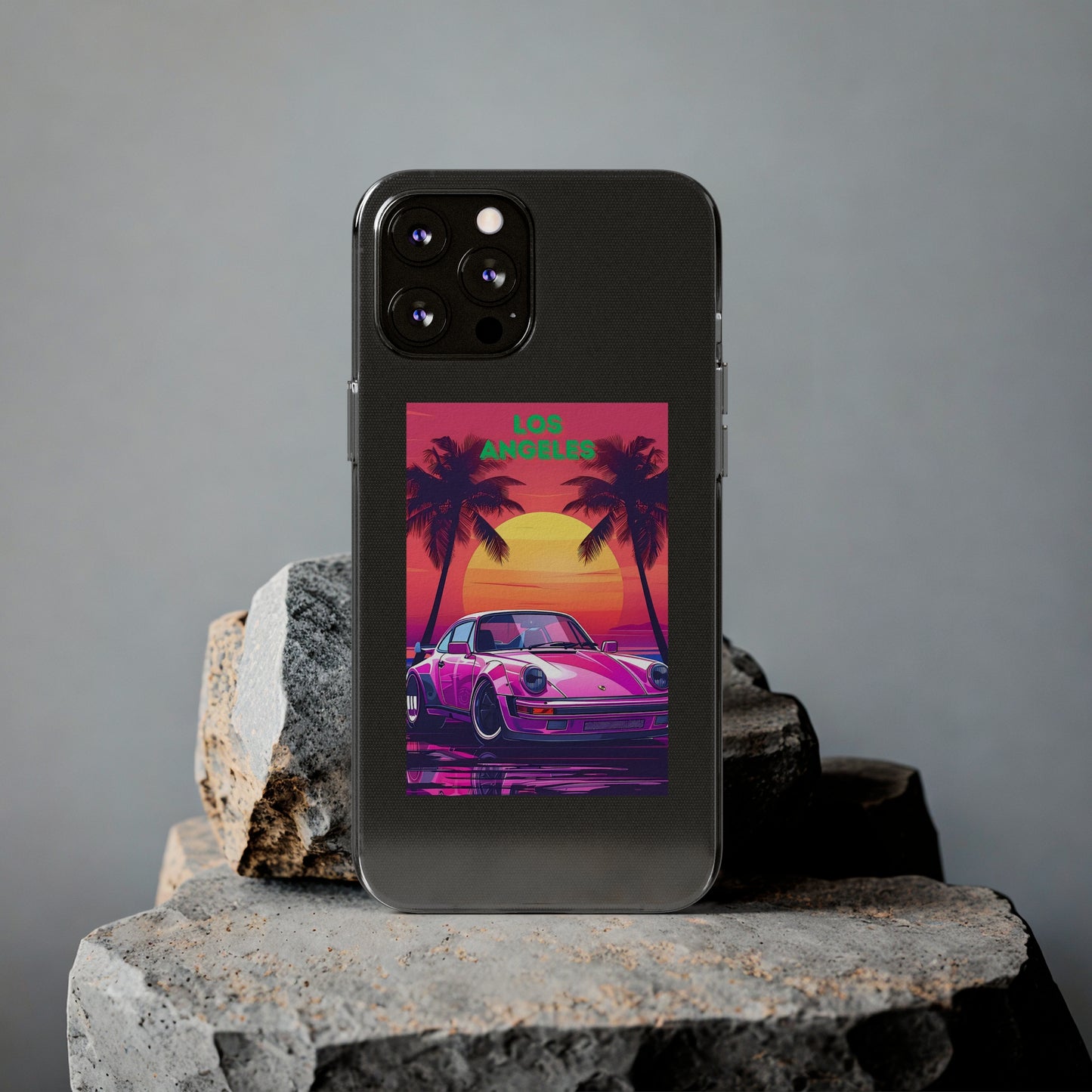 Soft Phone Cases los angeles car night