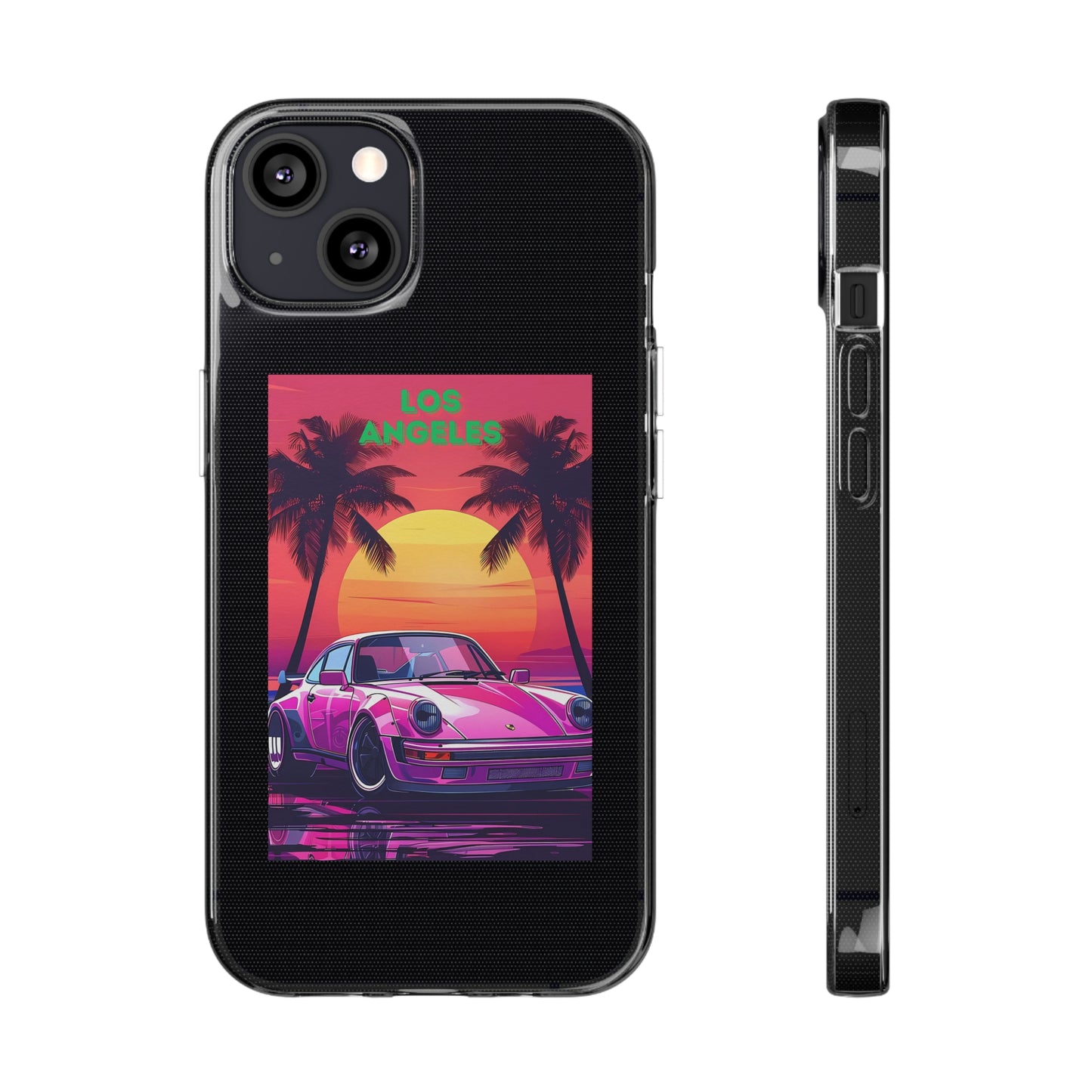 Soft Phone Cases los angeles car night