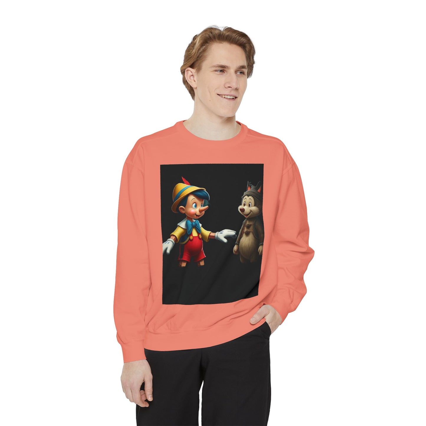 Unisex Garment-Dyed Sweatshirt pinocchio