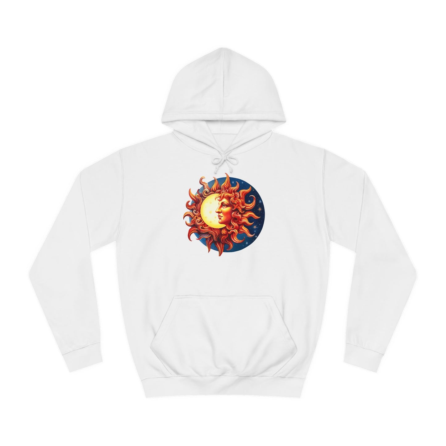 Unisex College Hoodie sun color