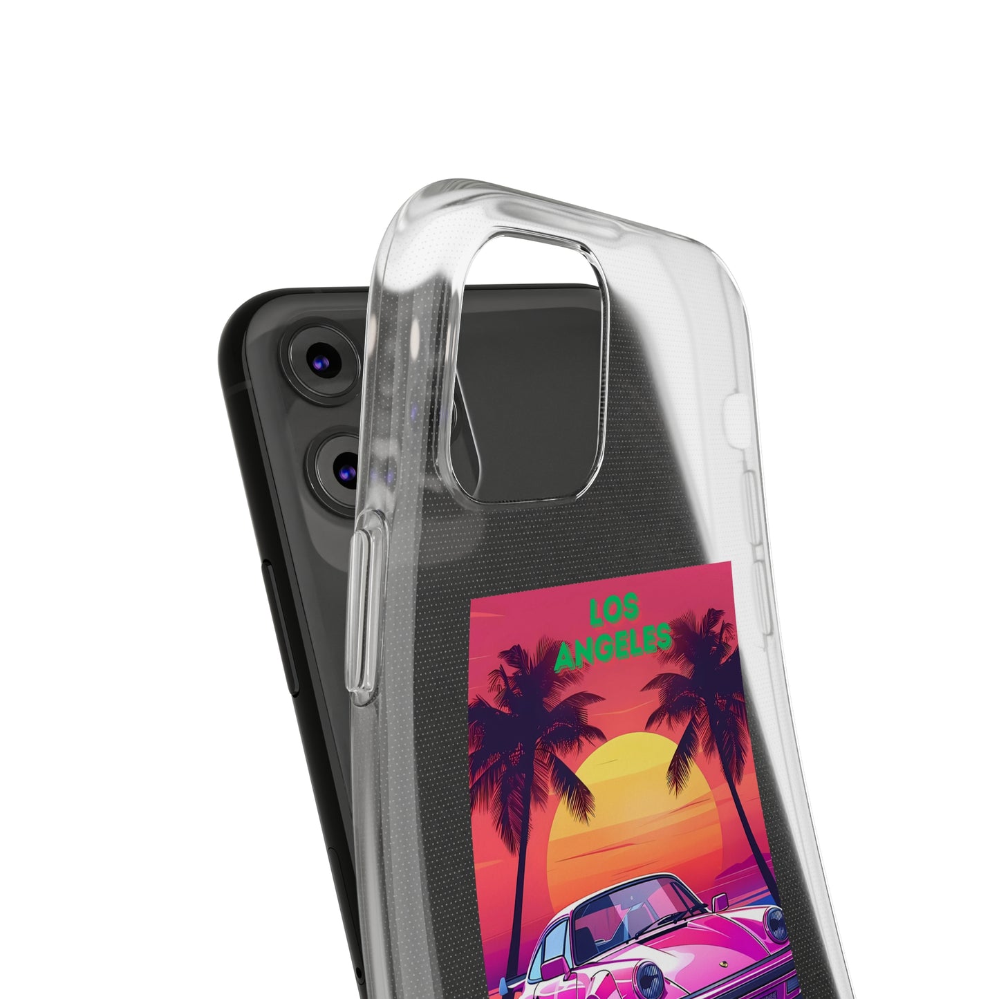 Soft Phone Cases los angeles car night