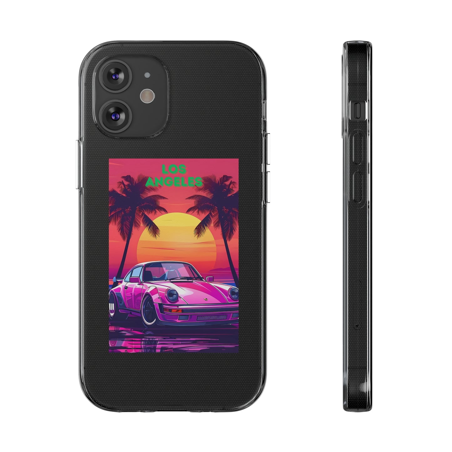 Soft Phone Cases los angeles car night