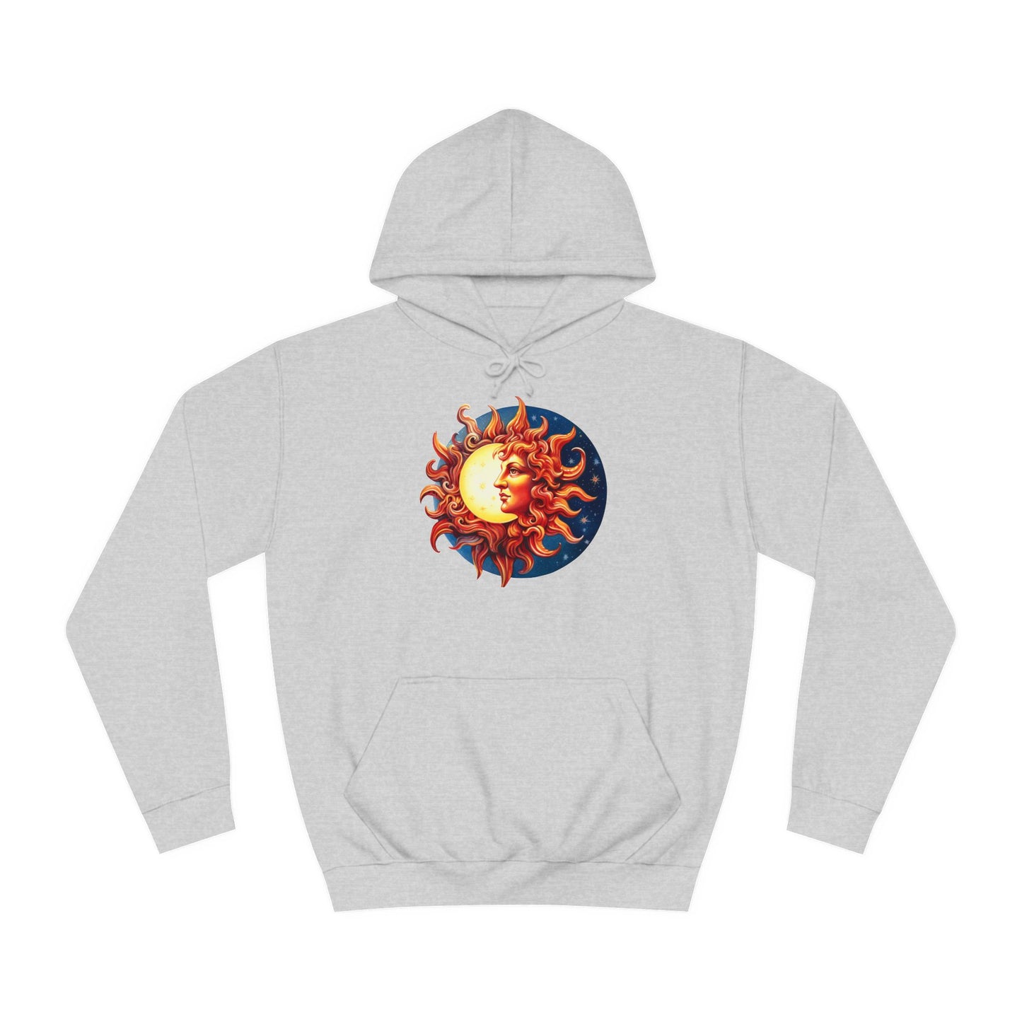 Unisex College Hoodie sun color