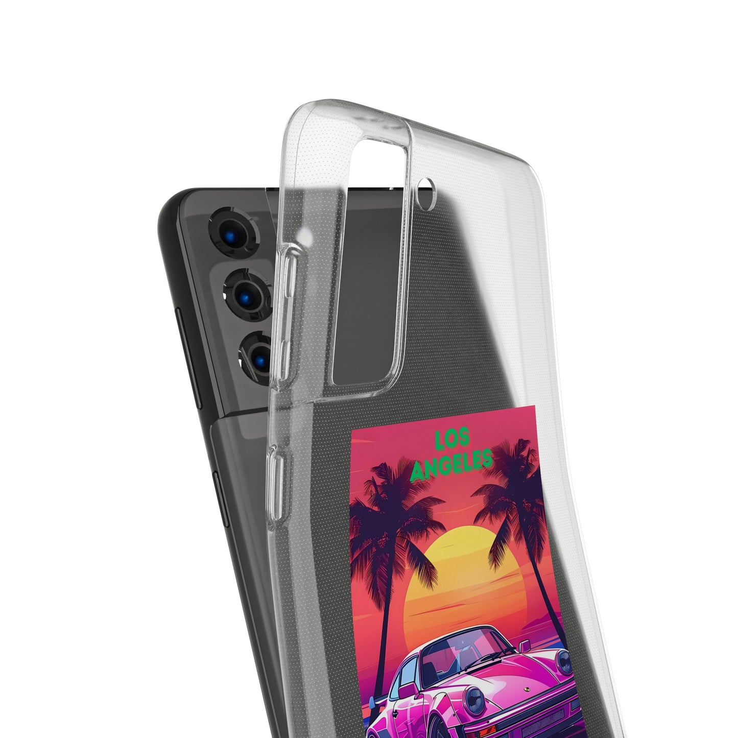 Soft Phone Cases los angeles car night