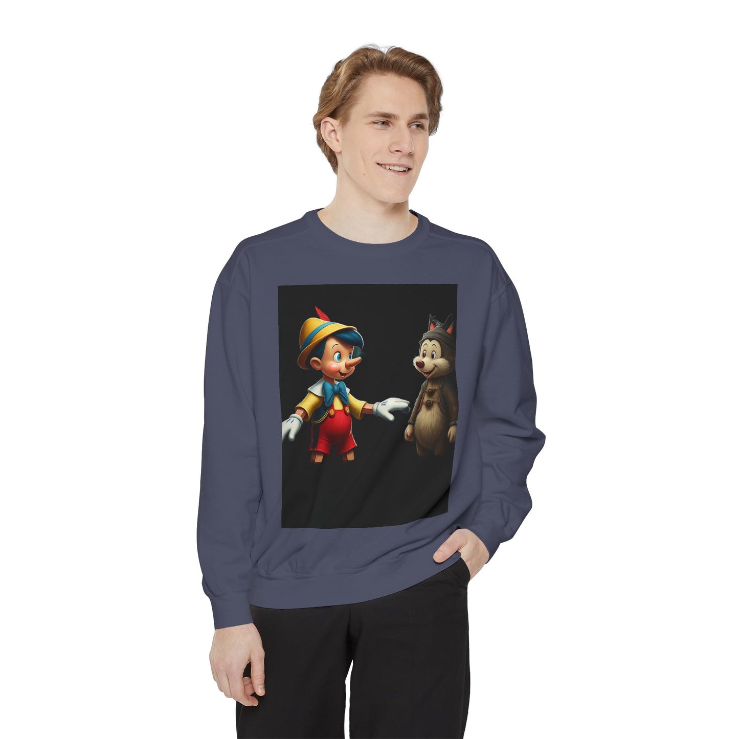 Unisex Garment-Dyed Sweatshirt pinocchio