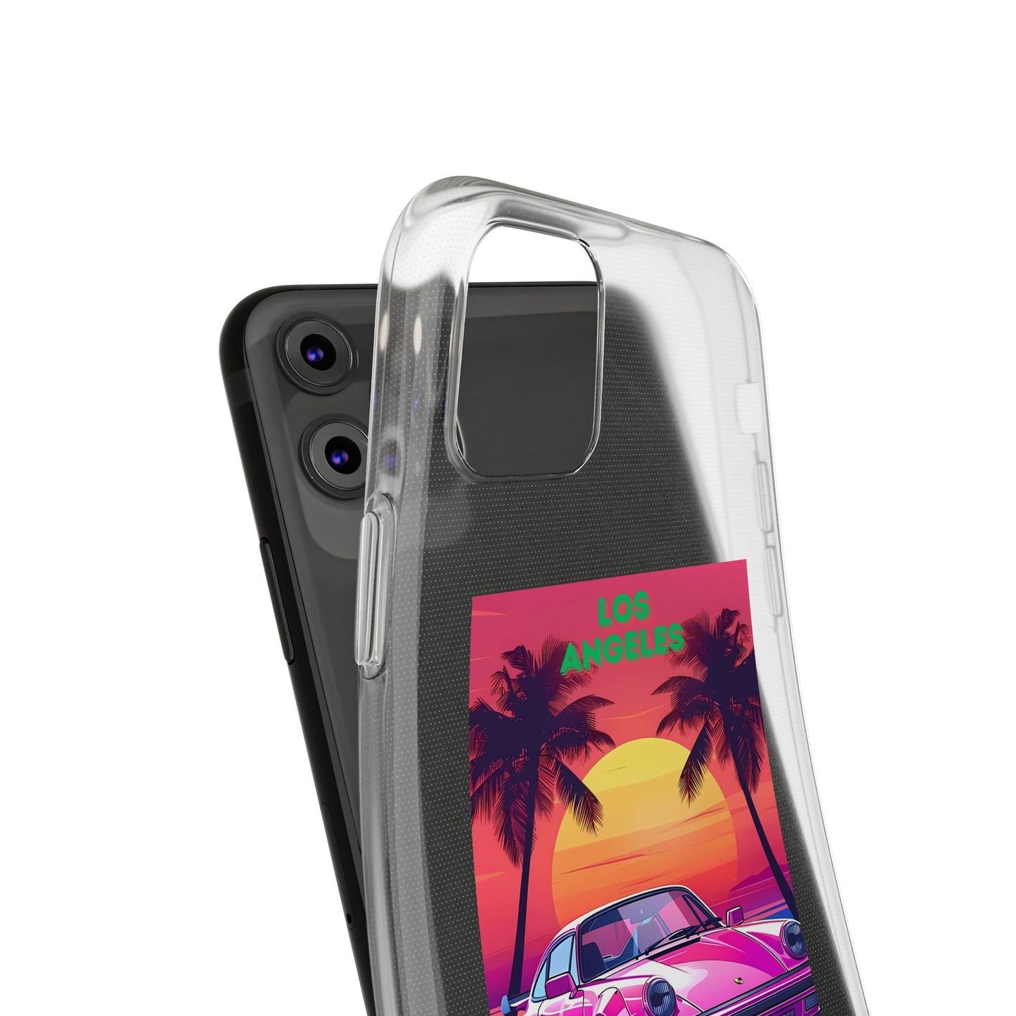 Soft Phone Cases los angeles car night