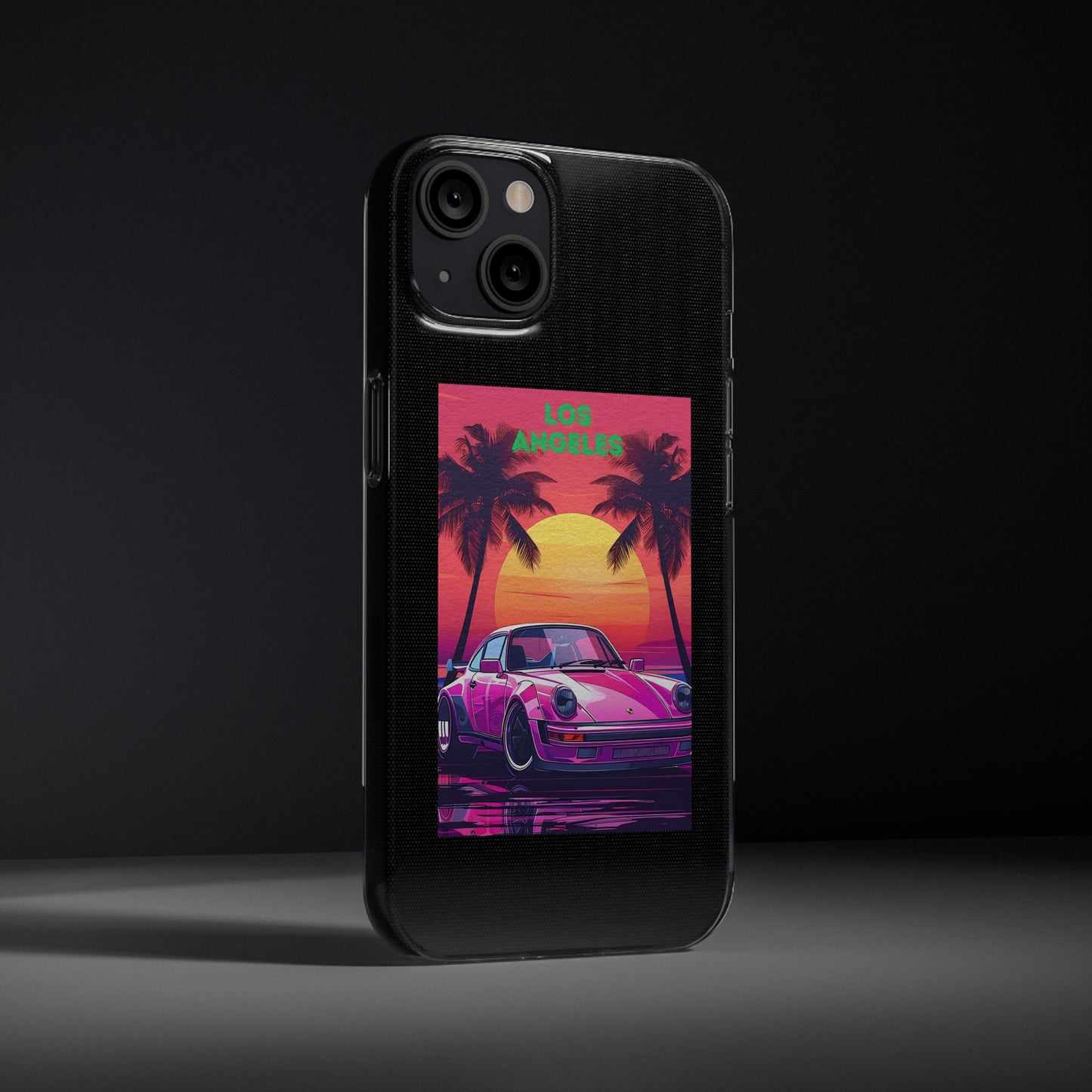 Soft Phone Cases los angeles car night