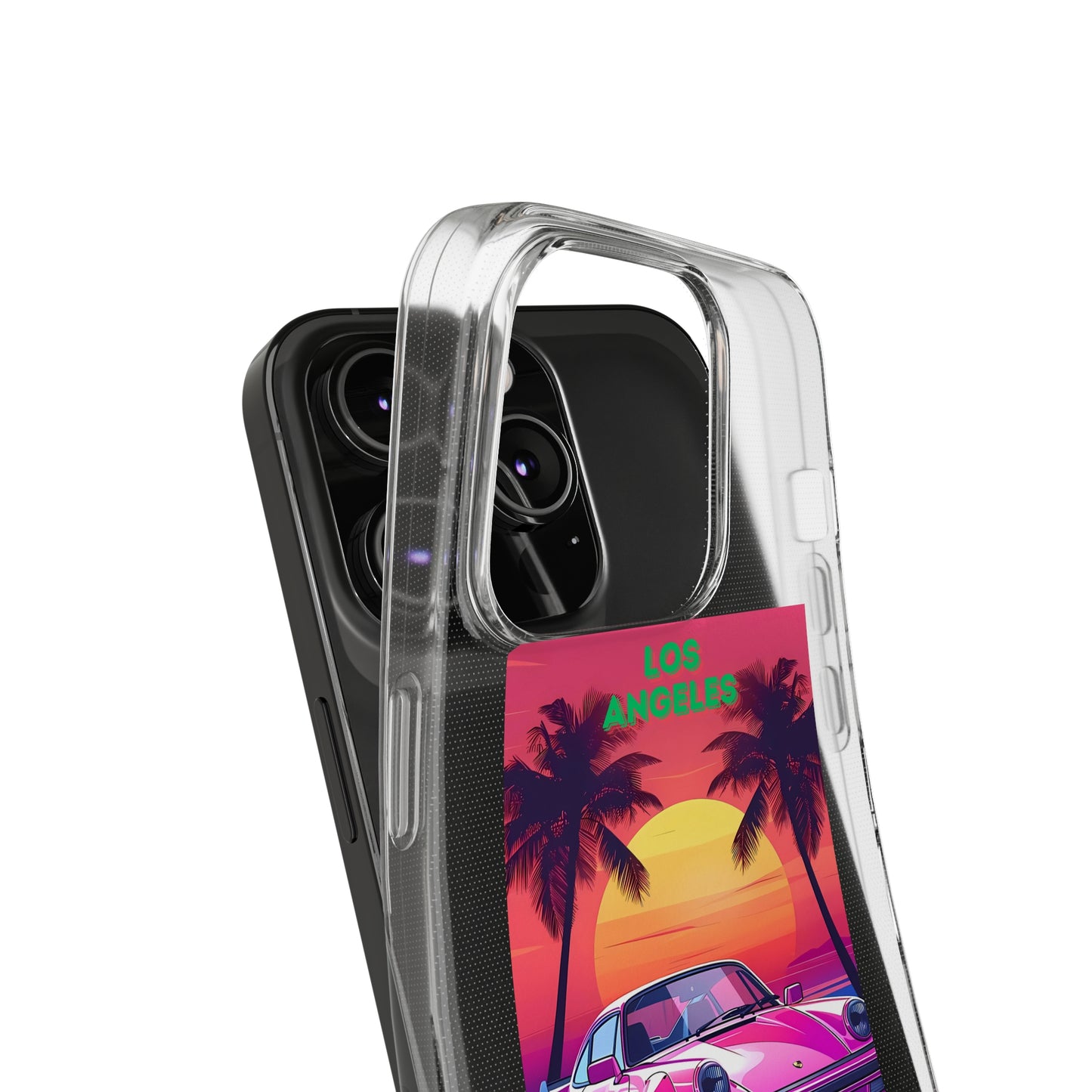 Soft Phone Cases los angeles car night