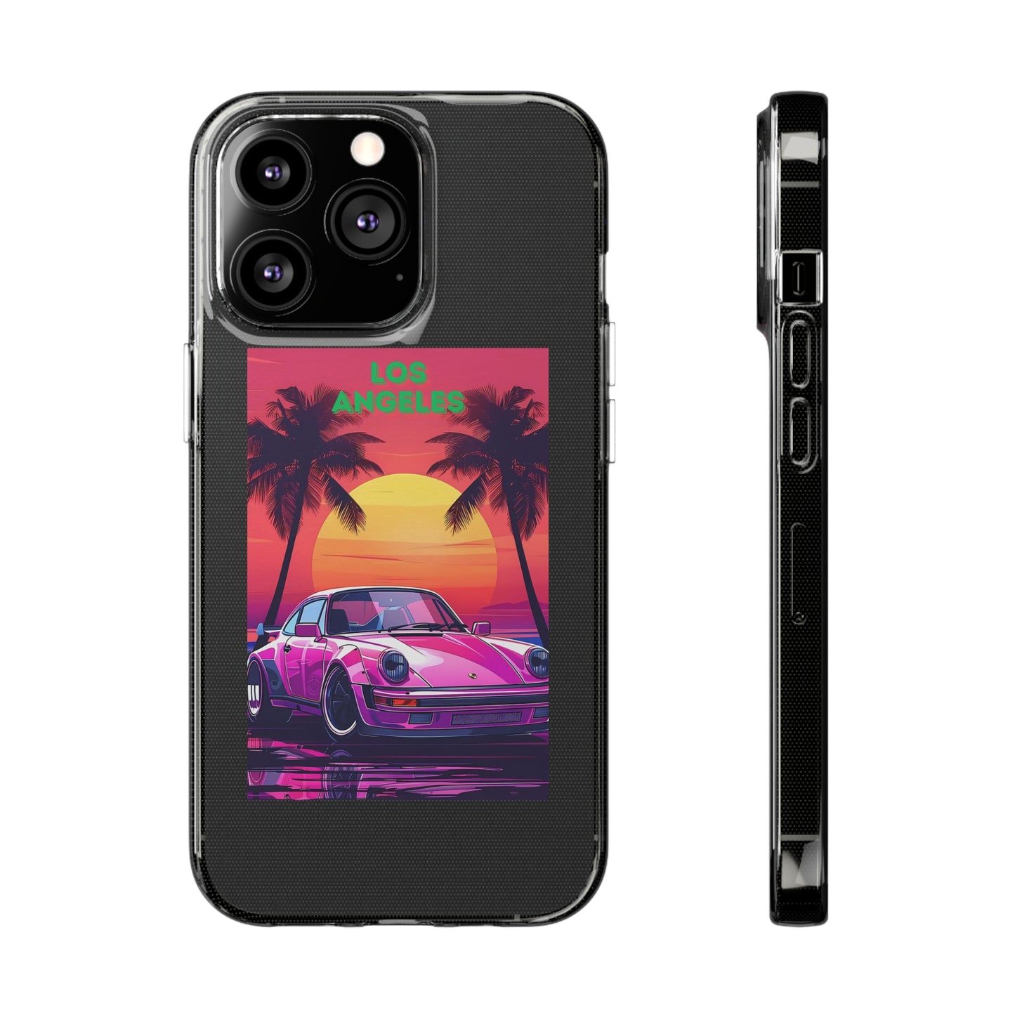 Soft Phone Cases los angeles car night