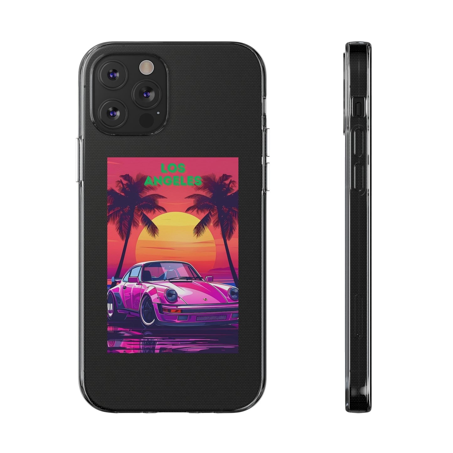 Soft Phone Cases los angeles car night