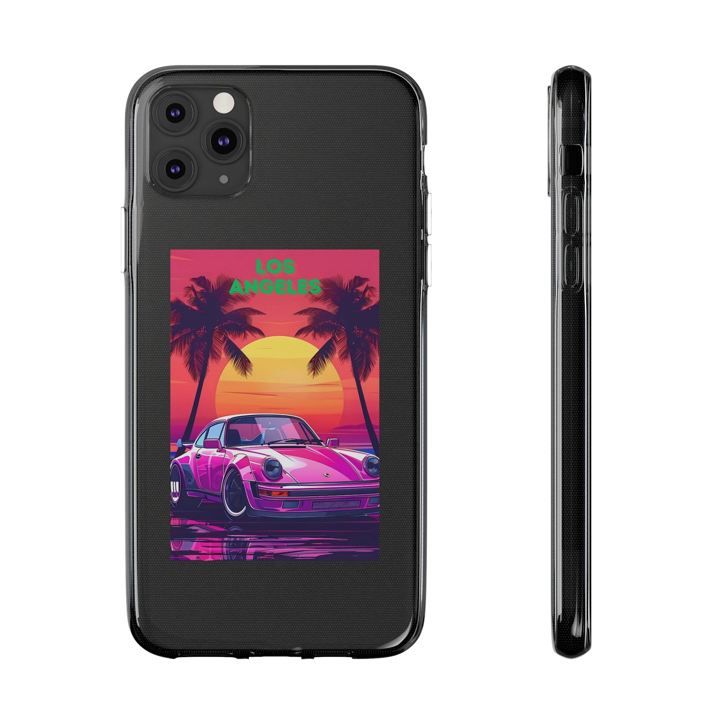 Soft Phone Cases los angeles car night