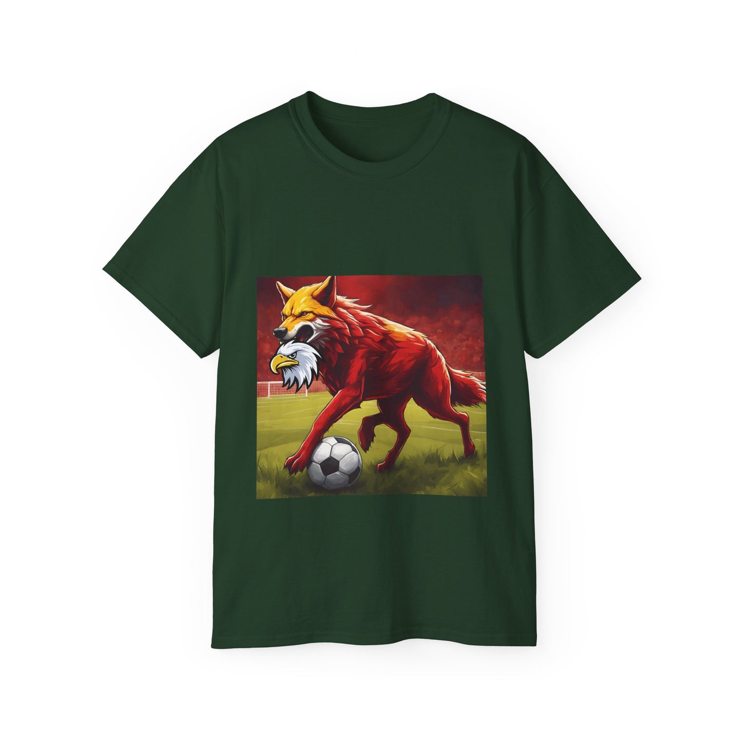 Unisex Ultra Cotton Tee lupo aquila roma calcio derby