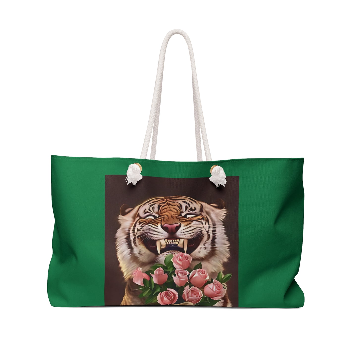 Weekender Bag tiger rose fashion animal