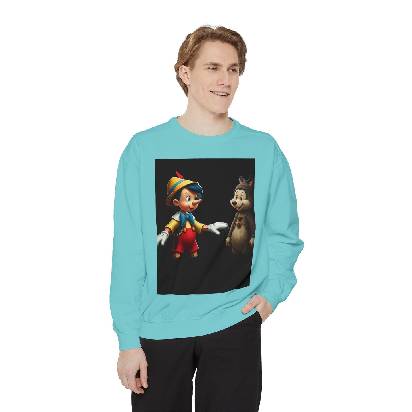 Unisex Garment-Dyed Sweatshirt pinocchio