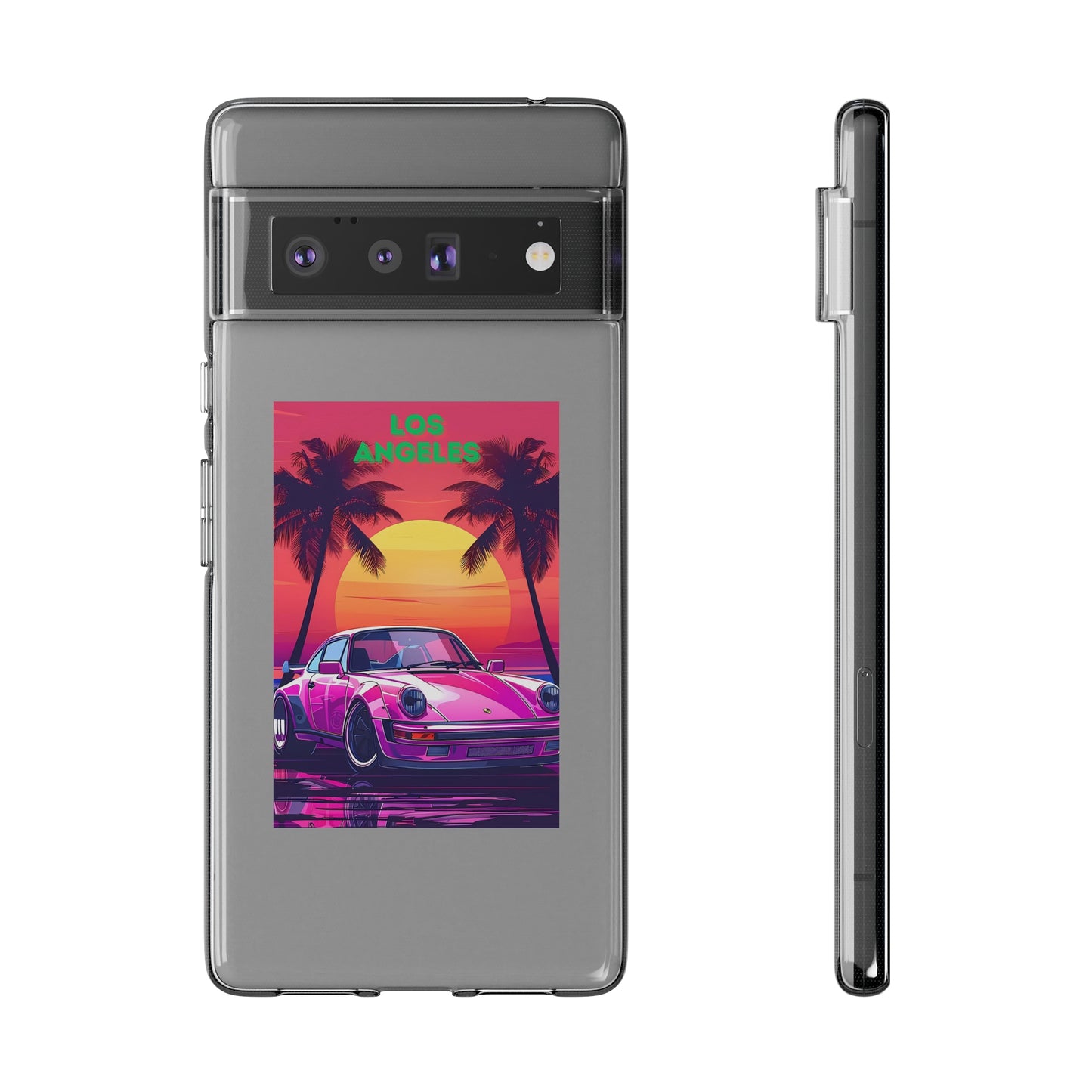 Soft Phone Cases los angeles car night