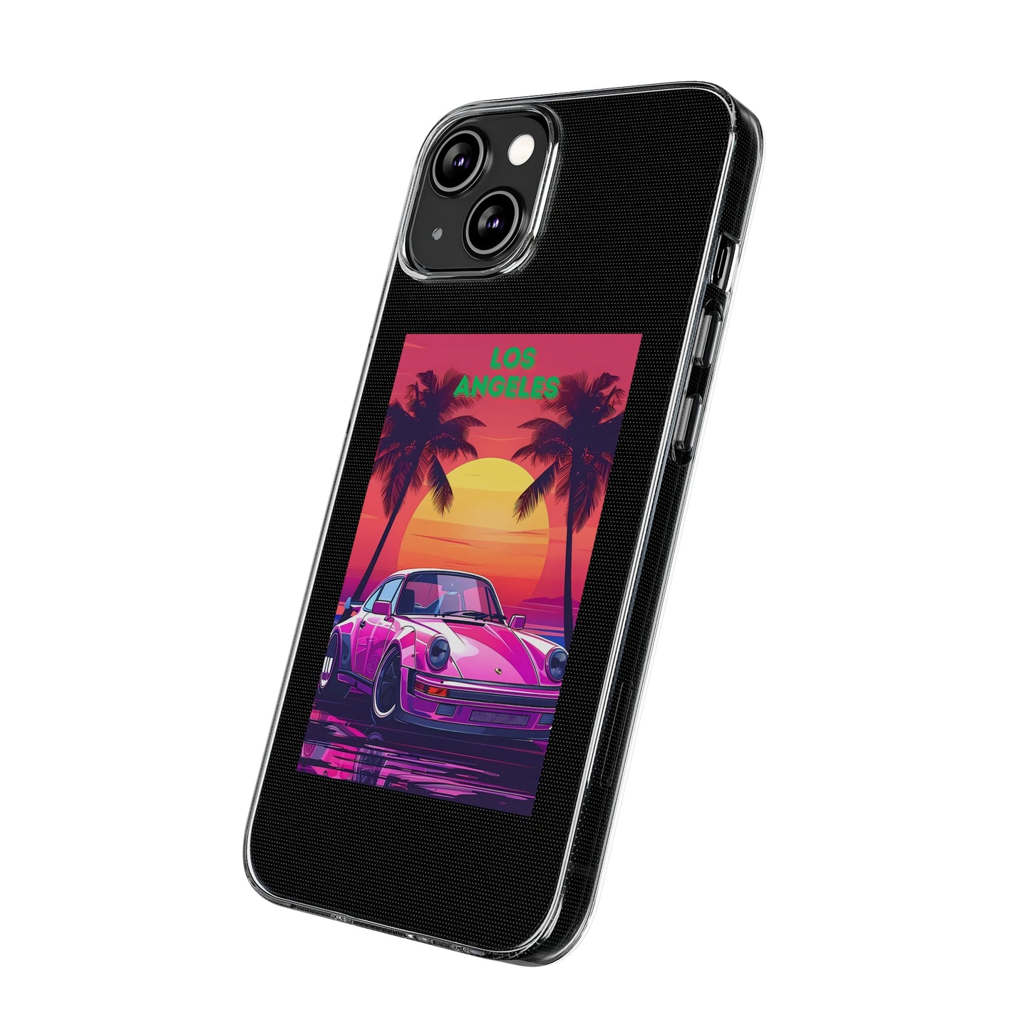 Soft Phone Cases los angeles car night