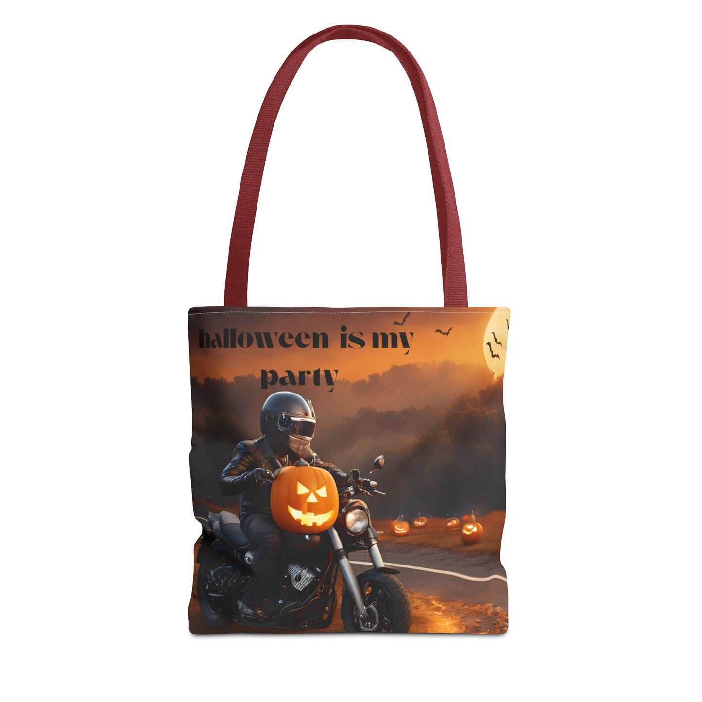 Tote Bag (AOP)halloween gift Pumpkin Party boy girl unisex