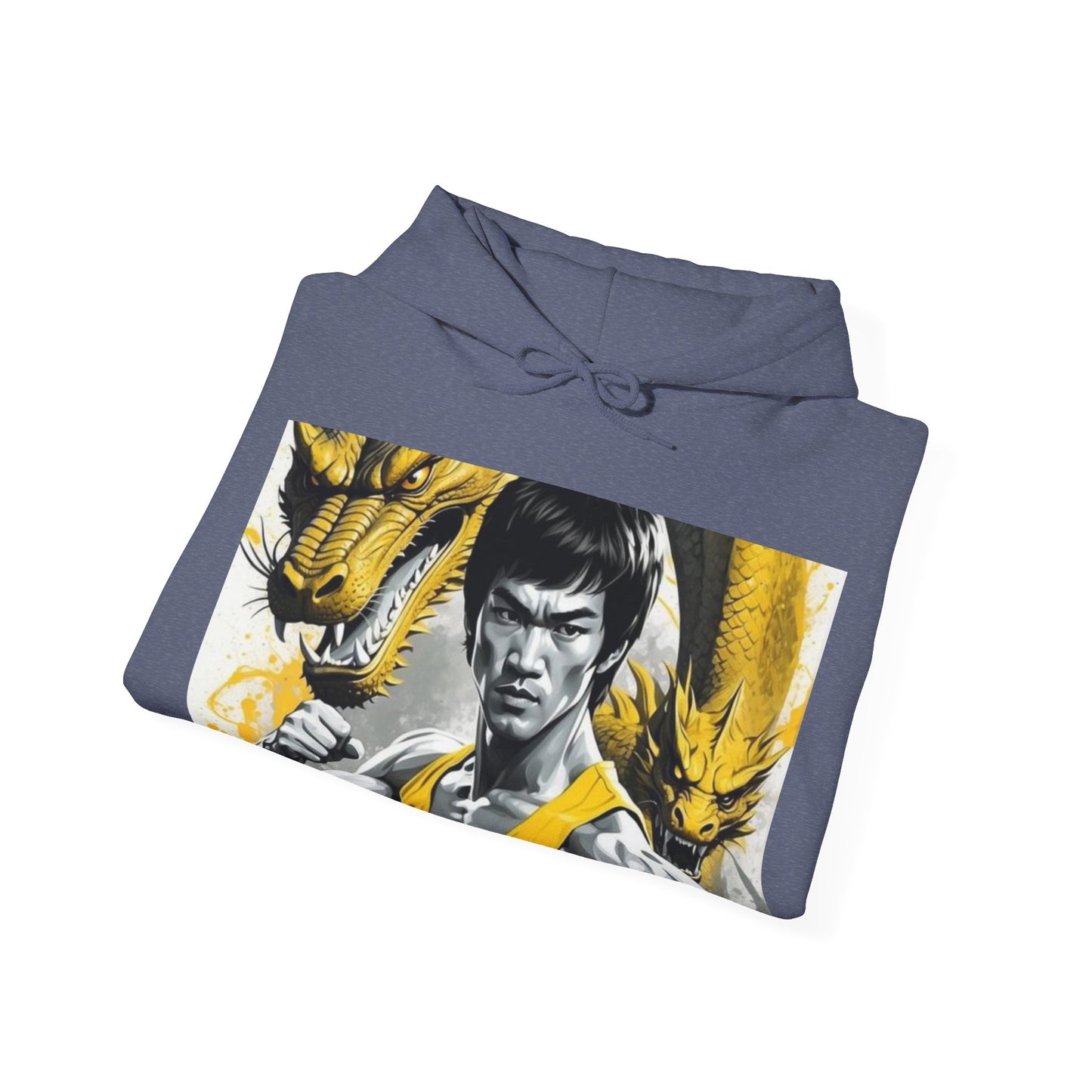 Unisex Heavy Blend™ Hooded Sweatshirt bruce lee dragon