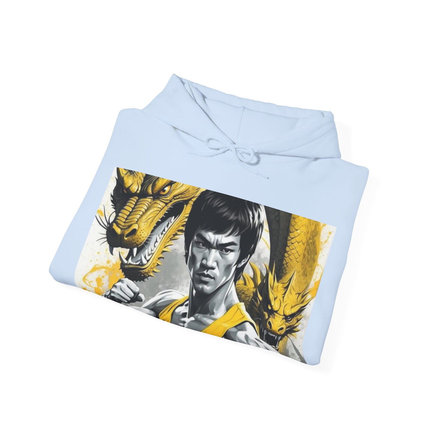 Unisex Heavy Blend™ Hooded Sweatshirt bruce lee dragon