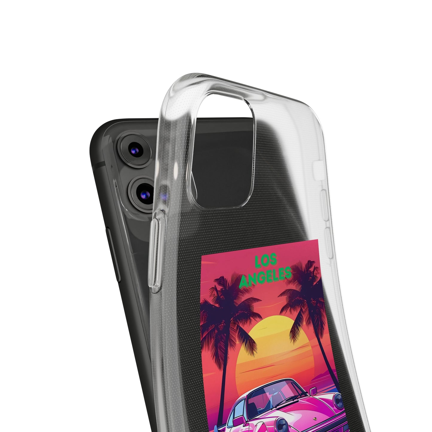 Soft Phone Cases los angeles car night