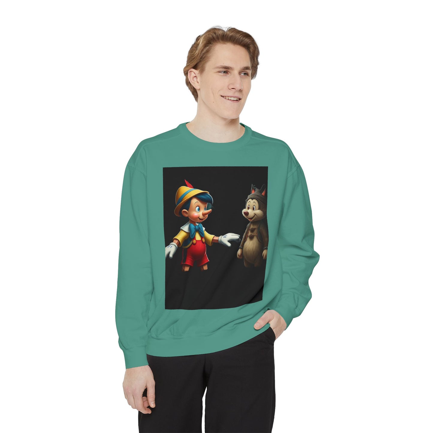 Unisex Garment-Dyed Sweatshirt pinocchio