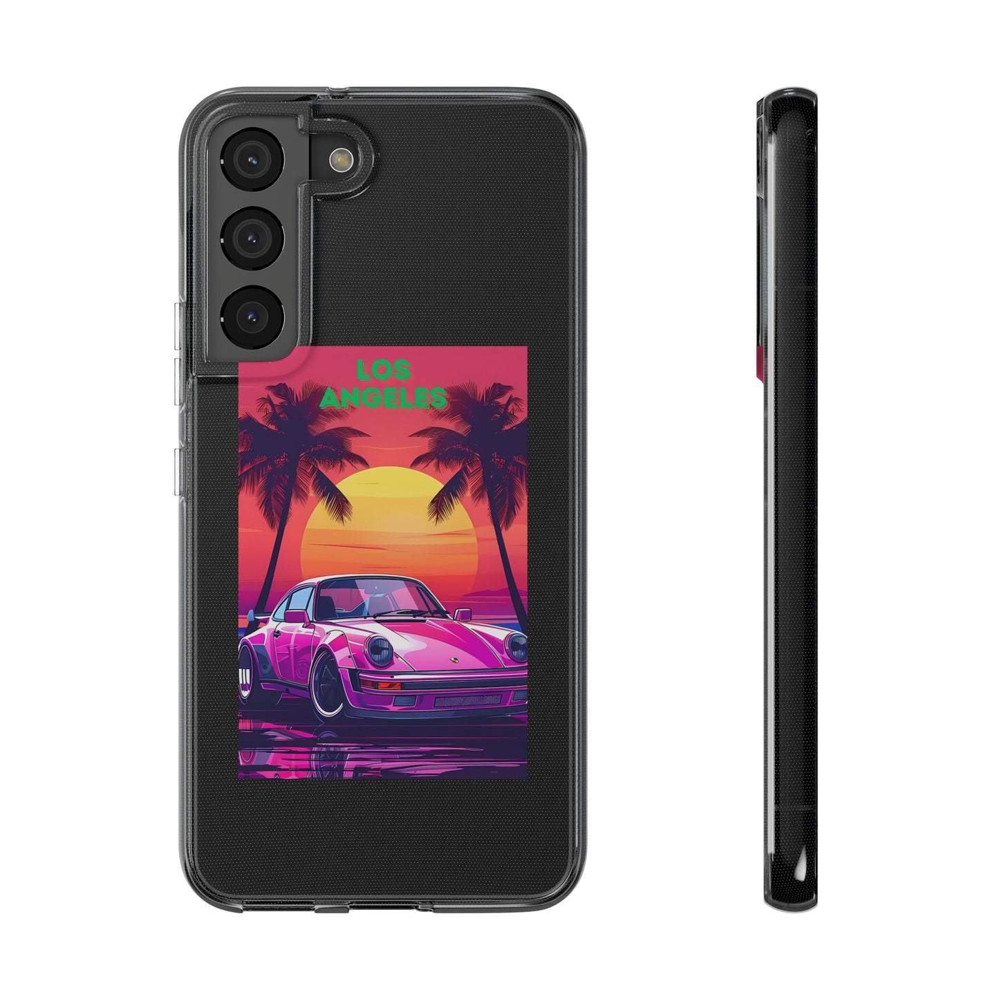 Soft Phone Cases los angeles car night