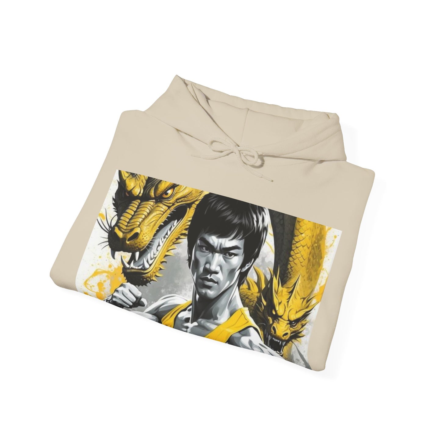 Unisex Heavy Blend™ Hooded Sweatshirt bruce lee dragon