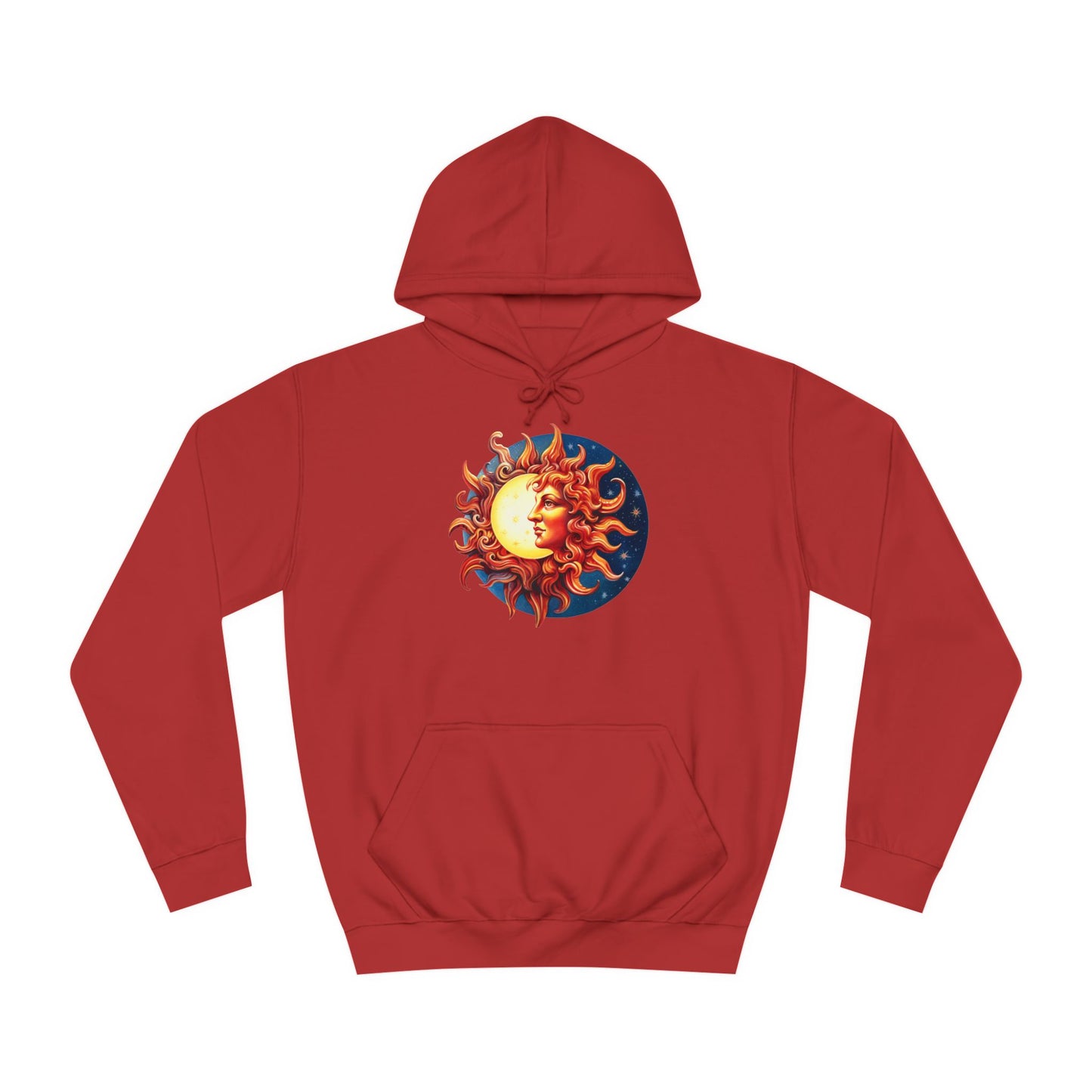 Unisex College Hoodie sun color