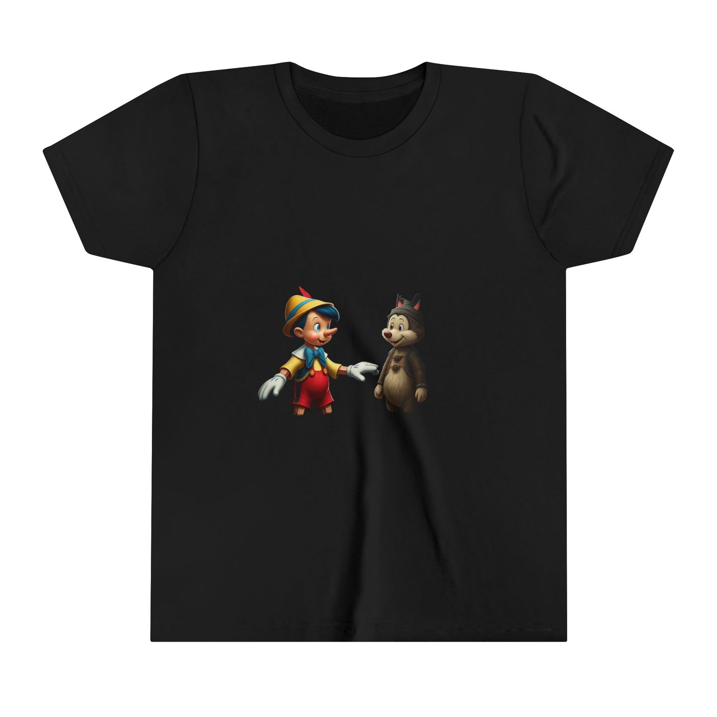 Youth Short Sleeve Tee pinocchio paint