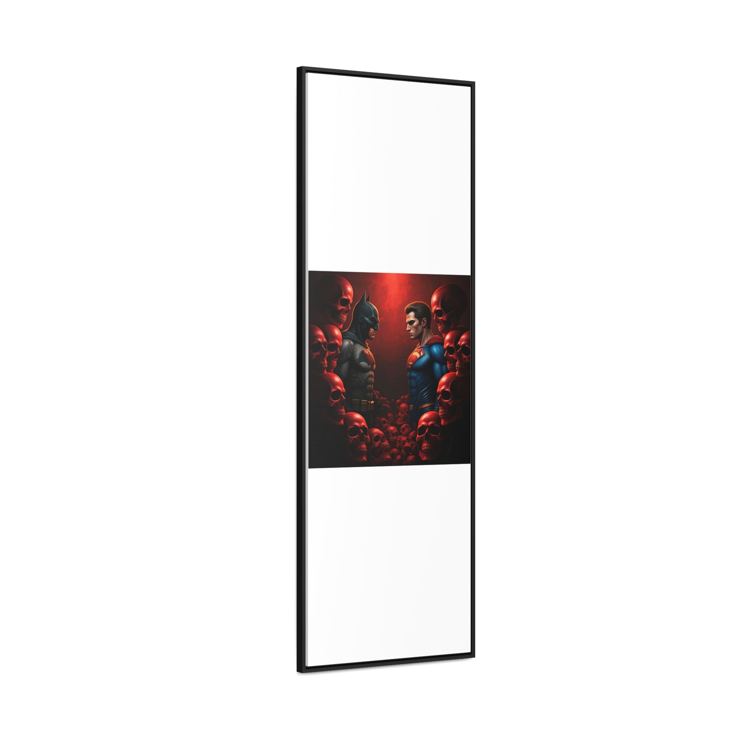 batman vs superman Gallery Canvas Wraps, Vertical Frame