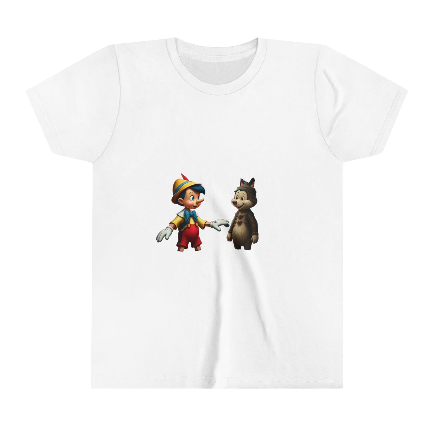 Youth Short Sleeve Tee pinocchio paint