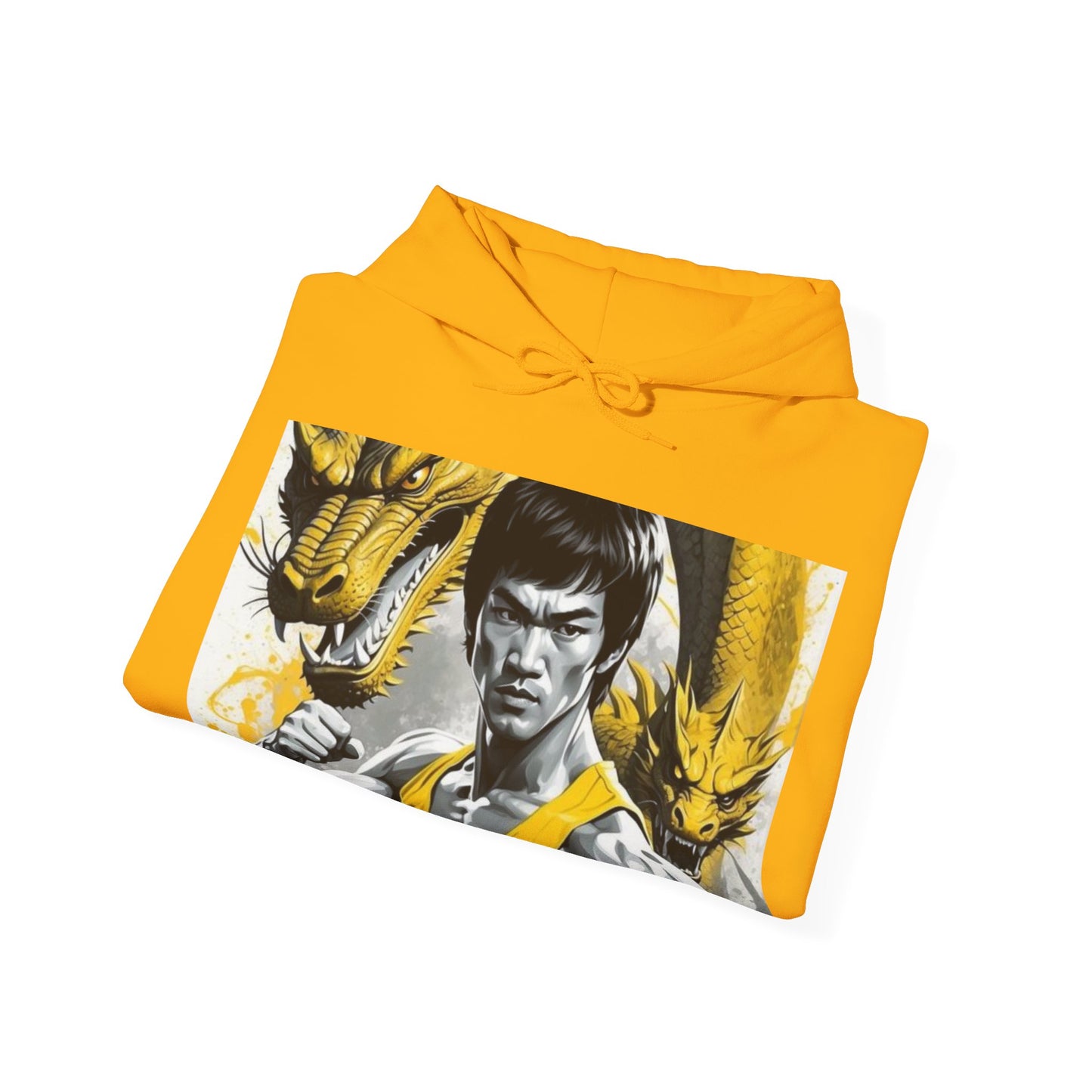 Unisex Heavy Blend™ Hooded Sweatshirt bruce lee dragon