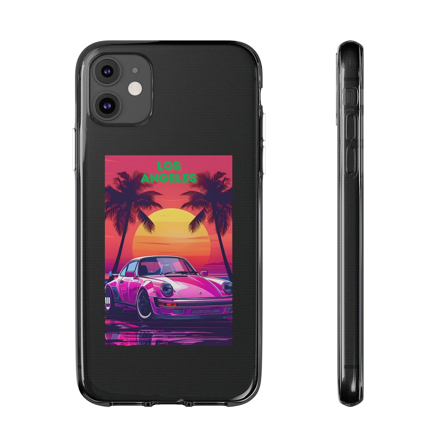 Soft Phone Cases los angeles car night