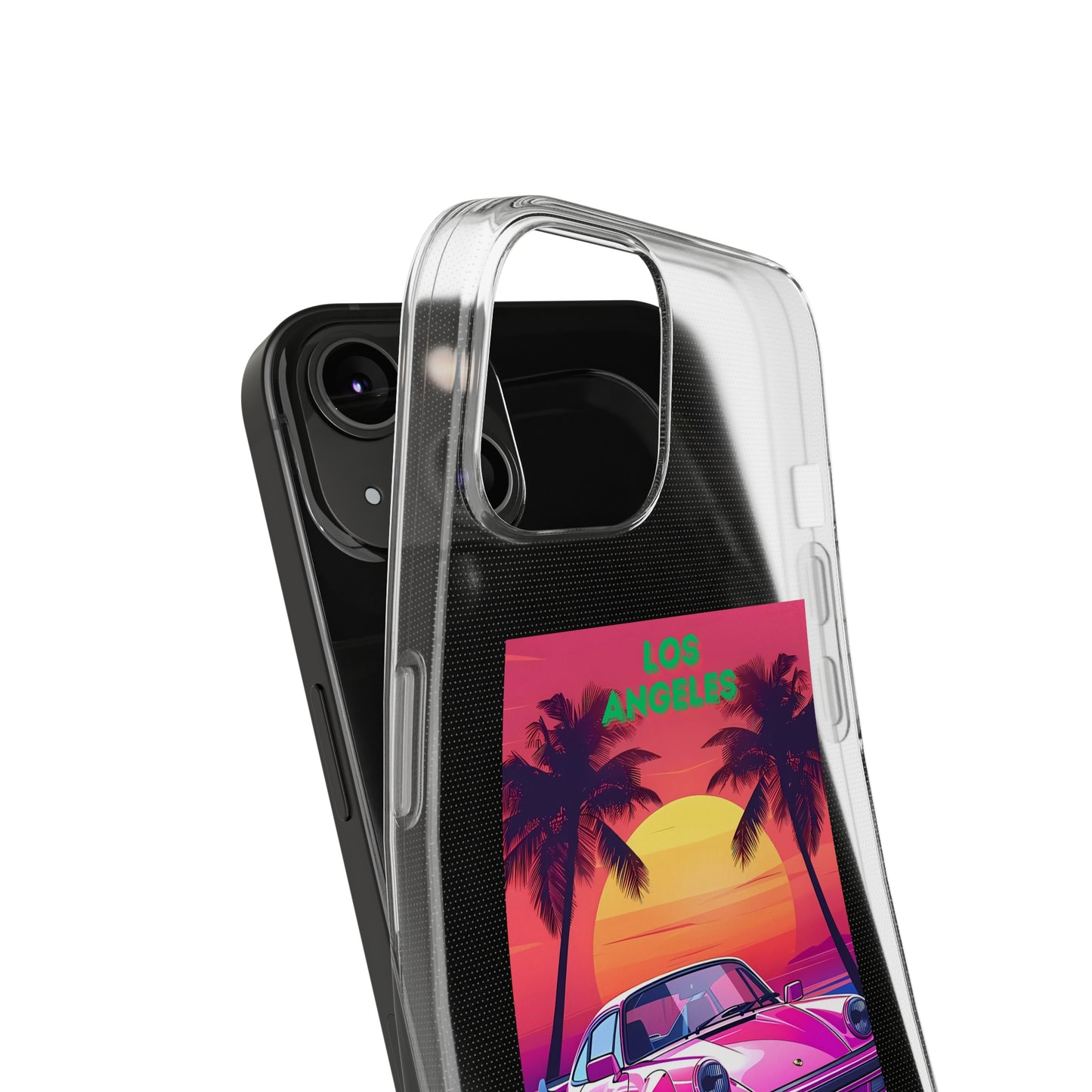 Soft Phone Cases los angeles car night