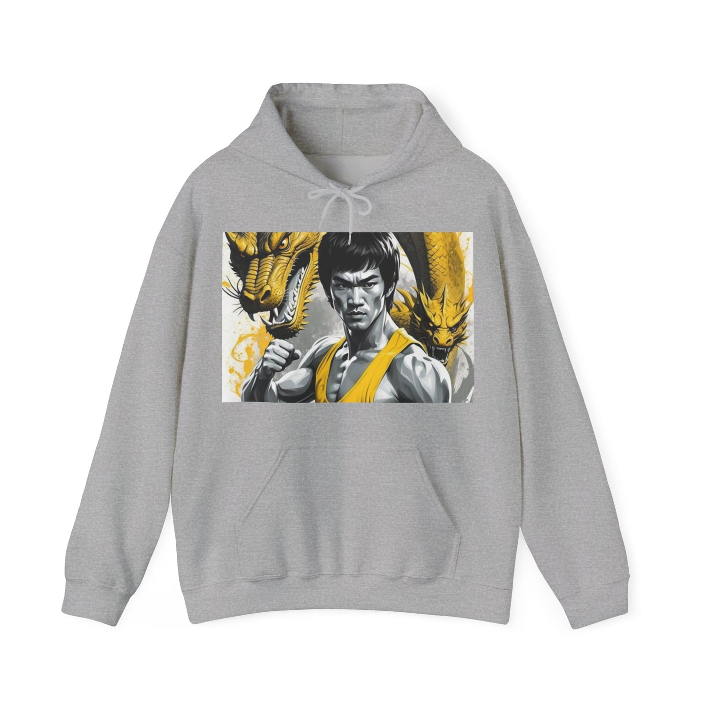 Unisex Heavy Blend™ Hooded Sweatshirt bruce lee dragon