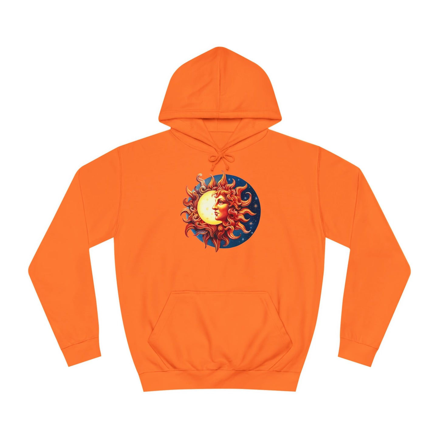 Unisex College Hoodie sun color