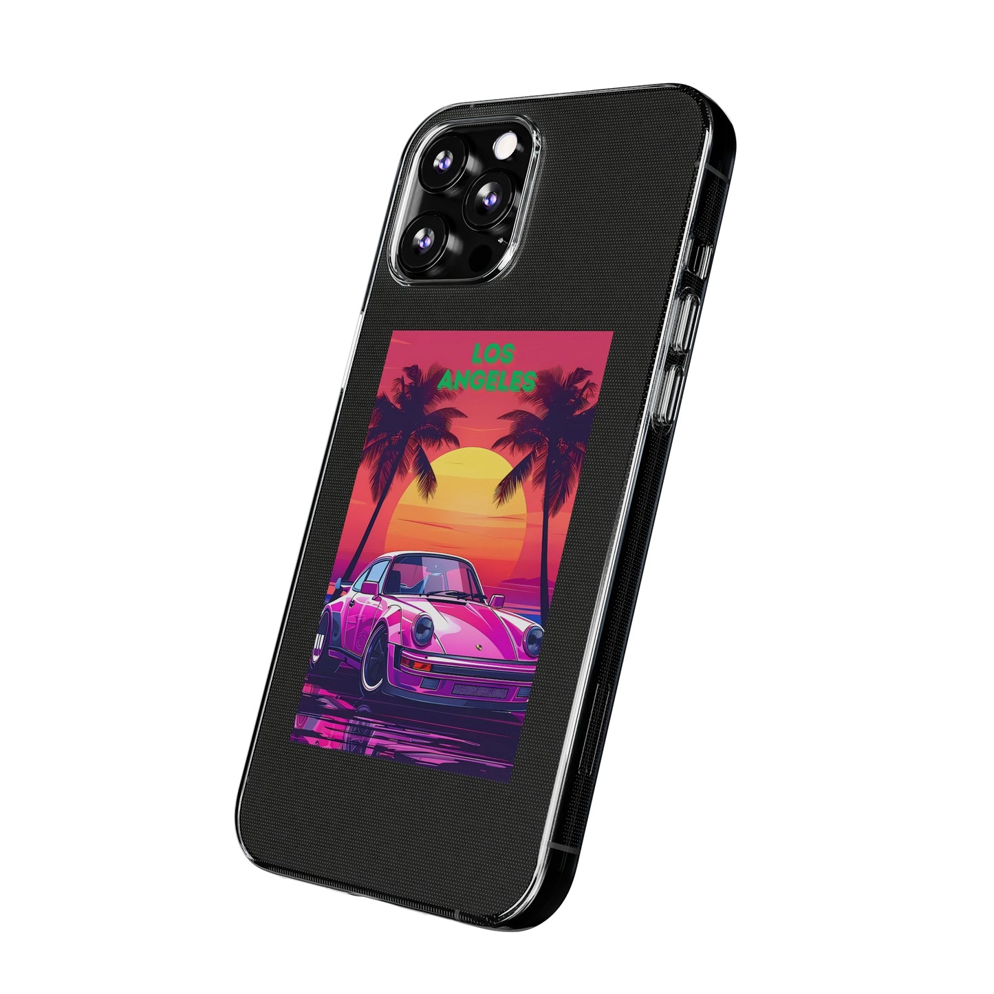 Soft Phone Cases los angeles car night